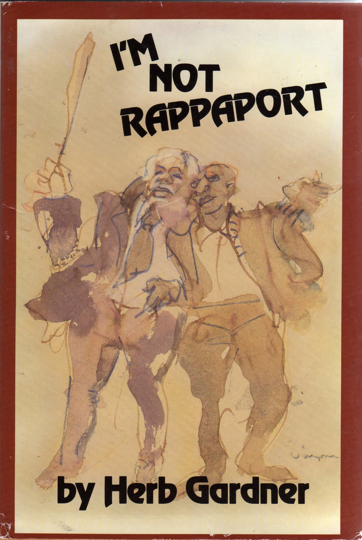 I’m Not Rappaport Script Cover