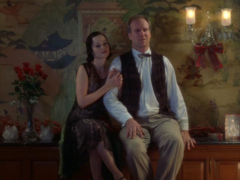 Tim Chappel, Costume Design: Samantha Mathis and William Hurt in The Simian Line [2000]